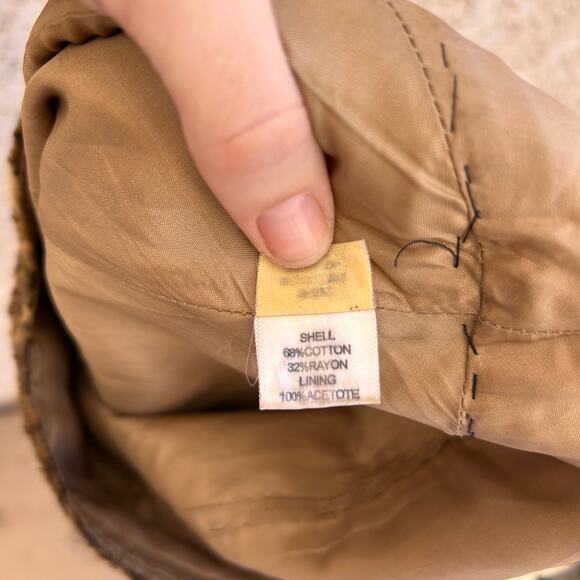 TWO BY VINCE CAMUTO Olive Green Textured Knit Button Up Cardigan Size Small - Picture 5 of 7